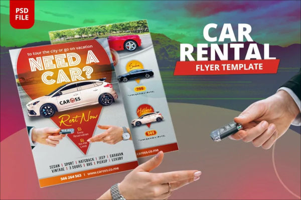 Car Rental Flyer Templates | 28+ Free & Premium | PSD | Ai | InDesign | Word ( Doc ) Format Templates